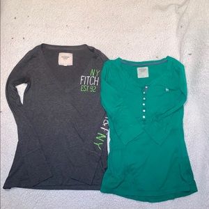 Abercrombie & Finch LS Shirt Bundle (SM)
